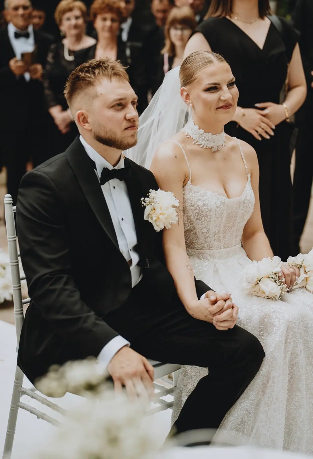 Para młoda podczas ceremonii
